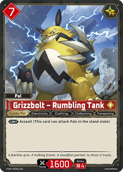 Grizzbolt – Rumbling Tank